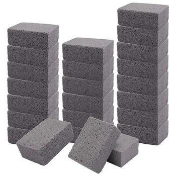 12 Pack Grill Stone, Pumice Stones Tool & Odorless Grilling Cleaning Brick, De-Scaling BBQ Block for Removing Encrusted
