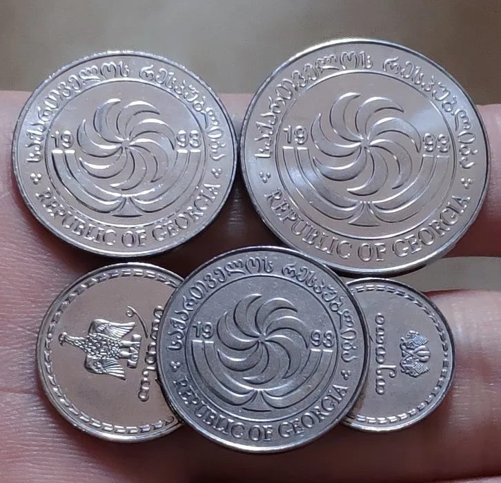 Фото Набор из 5 предметов Джорджии 100% настоящие комиксы монеты оригинальная | Значки (32856285313)