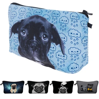 3D Printed Cosmetic Bags Pug Pattern Cute for Makeup Organizer Necessaries Women Travelling
3D Printed Cosmetic Bags Pug Pattern Cute for Makeup Organizer Necessaries Women Travelling