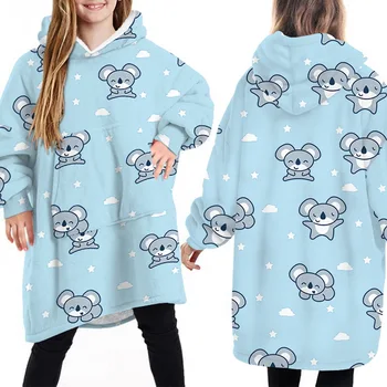 New Fleece Blanket With Sleeves Outdoor Hooded Pocket Blankets Warm Soft Hoodie Slant Robe Bathrobe Sweatshirt Pullover
New Fleece Blanket With Sleeves Outdoor Hooded Pocket Blankets Warm Soft Hoodie Slant Robe Bathrobe Sweatshirt Pullover