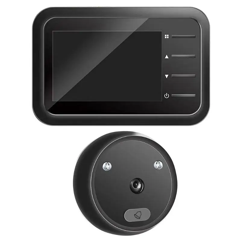 2.4" LCD Display Smart Doorbell 120 Degrees Night Vision Home Security Digital Viewer Door Eye Doorbell Camera
2.4" LCD Display Smart Doorbell 120 Degrees Night Vision Home Security Digital Viewer Door Eye Doorbell Camera