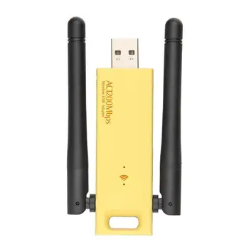 1200Mbps 2.4GHz/5.8GHz Dual Band 802.11ac Wireless USB 3.0 WIFI Adapter Anten
1200Mbps 2.4GHz/5.8GHz Dual Band 802.11ac Wireless USB 3.0 WIFI Adapter Anten