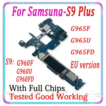 Original Logic Board For Samsung Galaxy S9 Plus G960F G960U G960FD G965F G965U G965FD Motherboard Android With chips EU Version
Original Logic Board For Samsung Galaxy S9 Plus G960F G960U G960FD G965F G965U G965FD Motherboard Android With chips EU Version