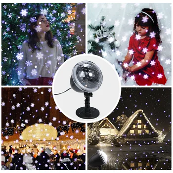 Remote Control Snowfall LED Projector Light Dynamic Snow Falling Spotlight Decorative led lights for Garden Christmas Party
Remote Control Snowfall LED Projector Light Dynamic Snow Falling Spotlight Decorative led lights for Garden Christmas Party