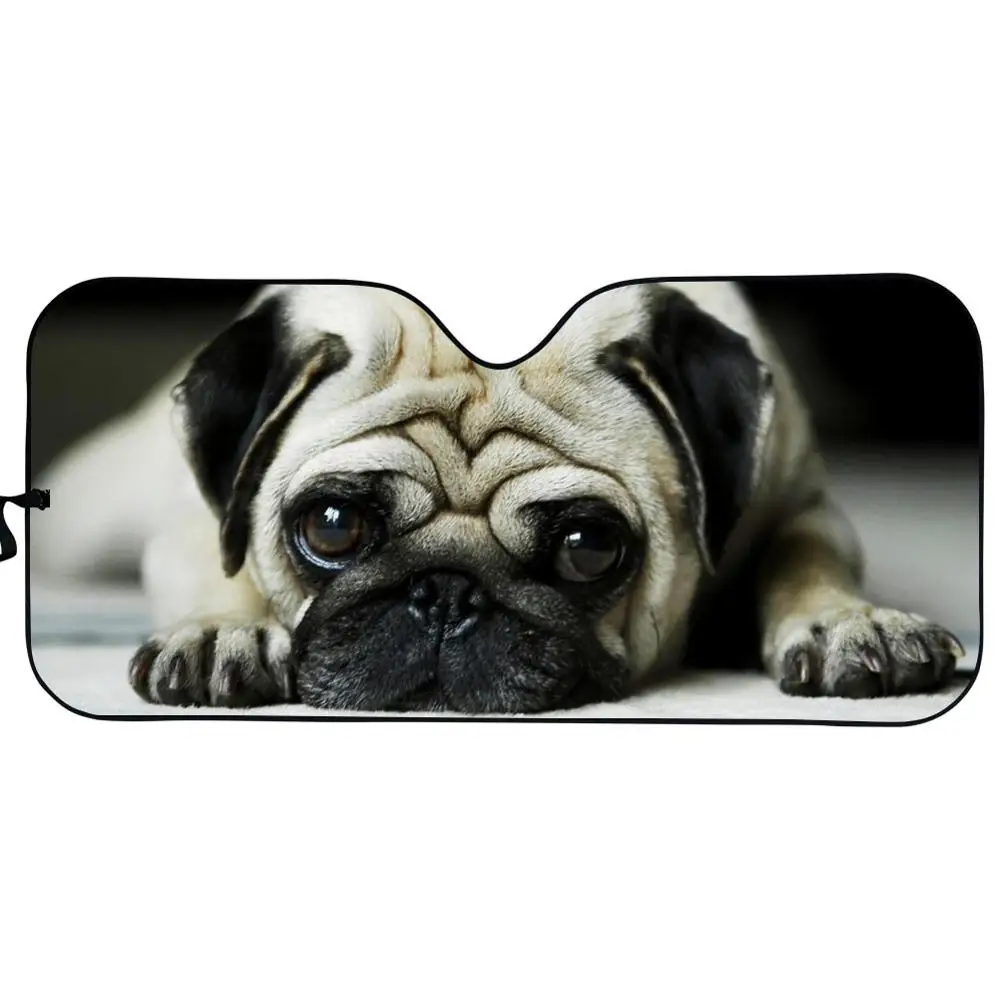 Pug Dog Windshield Sun Shade Interior Protector Pet Animal Pattern Auto/Vehicle Windows Sunshade Suv Sun Shade 2020
Pug Dog Windshield Sun Shade Interior Protector Pet Animal Pattern Auto/Vehicle Windows Sunshade Suv Sun Shade 2020