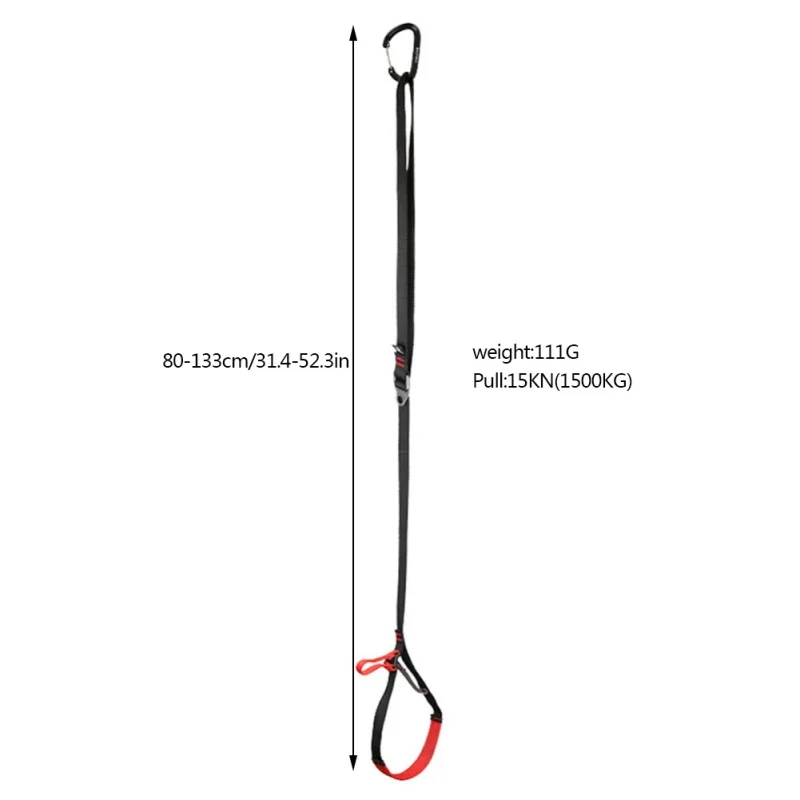 Professional Adjustable Webbing Foot Loop Climbing Ascender Sling Belt Device Band Rock Climbing Mountaineering Accessories
Professional Adjustable Webbing Foot Loop Climbing Ascender Sling Belt Device Band Rock Climbing Mountaineering Accessories