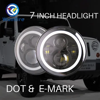 High quality 7 Inch Round Halo Led Headlight for Jeep Wrangler Unlimited JK 7" DRL Angle Eyes led Projector headlamp
High quality 7 Inch Round Halo Led Headlight for Jeep Wrangler Unlimited JK 7" DRL Angle Eyes led Projector headlamp