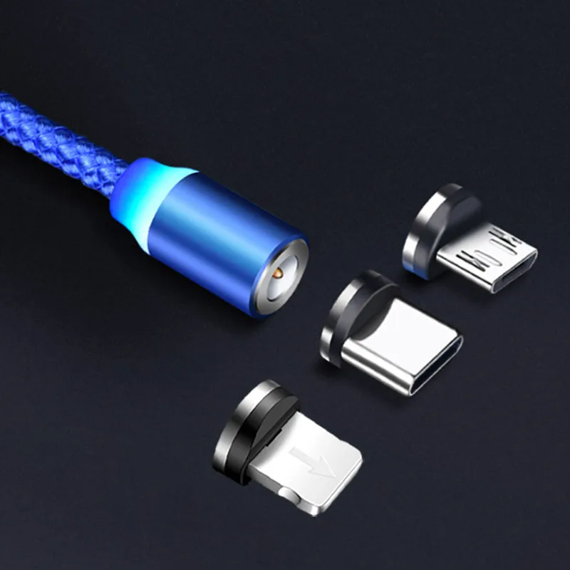 1M 2M Magnetic USB Cable Micro USB Type C Fast Charging Mobile Phone Magnet Charger Cable
1M 2M Magnetic USB Cable Micro USB Type C Fast Charging Mobile Phone Magnet Charger Cable