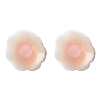 Anti Bump Emptied Dewpoint Nipple Stickers 1 Pair Invisible Plum Blossom Shape Silicone Breast Chest Paste Reusable Pasties 
Anti Bump Emptied Dewpoint Nipple Stickers 1 Pair Invisible Plum Blossom Shape Silicone Breast Chest Paste Reusable Pasties