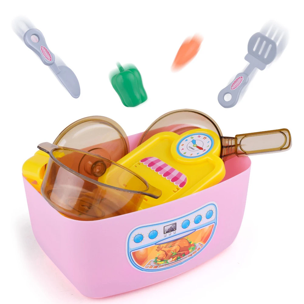 14pcs Pretend Play Plastic Kitchenware Tableware Cookware Toys Education Learning Interactive Toys Kids Role Play Game Toys J11
14pcs Pretend Play Plastic Kitchenware Tableware Cookware Toys Education Learning Interactive Toys Kids Role Play Game Toys J11