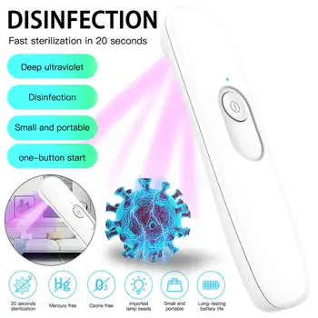 Portable UV Bactericidal Lamp Pet Disinfection Ozone Sterilizer Light Kill Mite Sterilization Ultraviolet Disinfection Stick
Portable UV Bactericidal Lamp Pet Disinfection Ozone Sterilizer Light Kill Mite Sterilization Ultraviolet Disinfection Stick