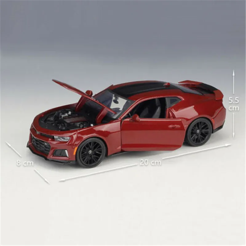 1:24 Chevrolet Camaro ZL1 Red Muscle Car Metal Luxury Vehicle Diecast Pull Back Cars Model Toy Collection Xmas Gift
1:24 Chevrolet Camaro ZL1 Red Muscle Car Metal Luxury Vehicle Diecast Pull Back Cars Model Toy Collection Xmas Gift