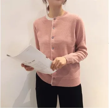 CXFS 2020 New CXFS Spring Women Sweater Single Breasted Long Sleeve Female Knitted Cardigans O-Neck Fashion Casual Sweater Brand
CXFS 2020 New CXFS Spring Women Sweater Single Breasted Long Sleeve Female Knitted Cardigans O-Neck Fashion Casual Sweater Brand