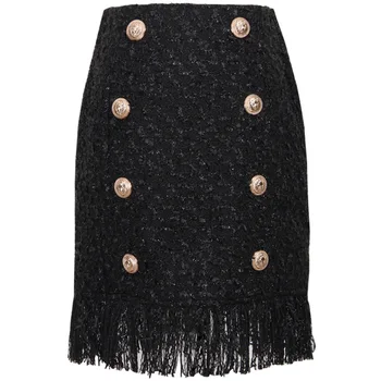 2020 New Fashion Winter Hot Bright Silk Tassel Patchwork Slim-Fit Double-breasted Hip Solid Skirts Womens
2020 New Fashion Winter Hot Bright Silk Tassel Patchwork Slim-Fit Double-breasted Hip Solid Skirts Womens