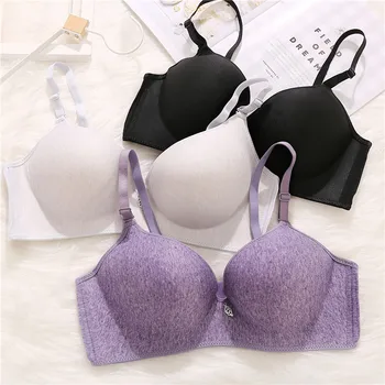 New Fashion Bra For Women Cotton Bra Breathable And Super Soft Push UP Brassiere Wire Free Intimates Bralette In Everyday Life
New Fashion Bra For Women Cotton Bra Breathable And Super Soft Push UP Brassiere Wire Free Intimates Bralette In Everyday Life