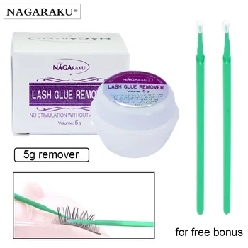 NAGARAKU Eyelashes Make up 5g Fast and Safe Eyelash Glue Remover Faster Cleaning No irritation Specialized in Glue Remover
NAGARAKU Eyelashes Make up 5g Fast and Safe Eyelash Glue Remover Faster Cleaning No irritation Specialized in Glue Remover