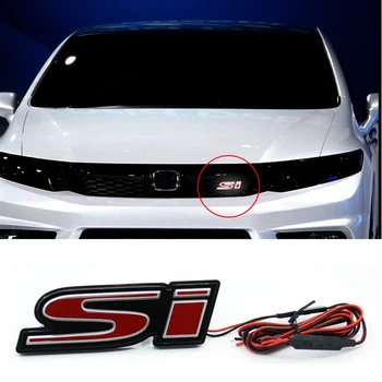 LED Front Grille Emblem for Honda Si Civic Coupe Fit Spirior CRZ Accord City Jazz Jade PMMA Side Sticker Exterior Car-styling
LED Front Grille Emblem for Honda Si Civic Coupe Fit Spirior CRZ Accord City Jazz Jade PMMA Side Sticker Exterior Car-styling