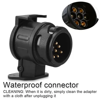 13 To 7 Pin Plug Adapter Trailer Connector 12V Towbar Towing Durable Waterproof Plugs Socket Adapter
13 To 7 Pin Plug Adapter Trailer Connector 12V Towbar Towing Durable Waterproof Plugs Socket Adapter