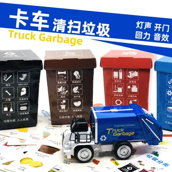 1:48 Alloy Sanitation Truck Model Anti-garbage Truck Light Sound Pull Back Function Model Garbage Classification Boys Toys
1:48 Alloy Sanitation Truck Model Anti-garbage Truck Light Sound Pull Back Function Model Garbage Classification Boys Toys