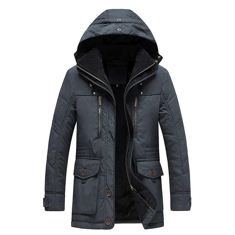 Mens Parkas 2022 Men's Winter Hooded Thicken Cotton-Padded Jackets Coat Men Casual Mid-length Warm Wadded Jacket Male Outerwear
Mens Parkas 2022 Men's Winter Hooded Thicken Cotton-Padded Jackets Coat Men Casual Mid-length Warm Wadded Jacket Male Outerwear