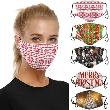 Adults Washable Halloween Funny Expression Prints Face Mask Filter Can Be Placed Christmas Mouth Muffle Facial Mask Masques 
Adults Washable Halloween Funny Expression Prints Face Mask Filter Can Be Placed Christmas Mouth Muffle Facial Mask Masques