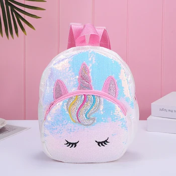 Girl Sequin Mermaid Backpack Children Large Zipper Unicorn Schoolbag Teenager Hologram Heart Love Backpack For School Travel Bag
Girl Sequin Mermaid Backpack Children Large Zipper Unicorn Schoolbag Teenager Hologram Heart Love Backpack For School Travel Bag