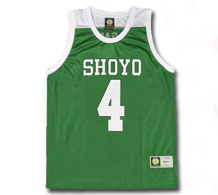 Slam Dunk Shoyo High School No.4 Fujima Kenji жилет для косплея баскетбольная майка|Костюмы аниме| |