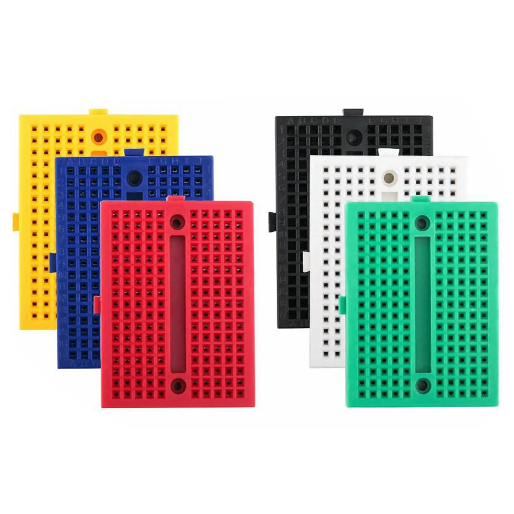 SYB-170 Mini Breadboard 170 Holes Mini Breadboard, Lab Bench, Portable Test Board, Universal Board
SYB-170 Mini Breadboard 170 Holes Mini Breadboard, Lab Bench, Portable Test Board, Universal Board