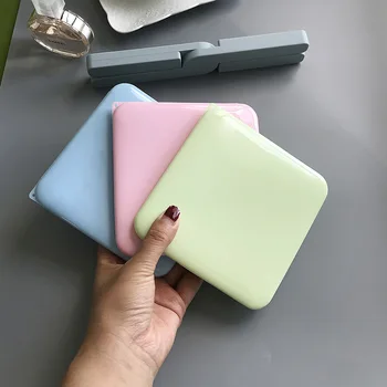 Temporary Storage Holder Portable Square Shape Pure Color Dustproof Cover for Disposable Mask for Sterilization Multi Purpose
Temporary Storage Holder Portable Square Shape Pure Color Dustproof Cover for Disposable Mask for Sterilization Multi Purpose