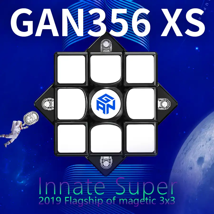 new gan 356 x s magnetic 3x3x3 magic speed cube stickerless gan