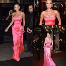 Hot Pink Strapless Prom Formal Celebrity Dress 2022 Modest Ruffles Skirt Full Length Red Carpet Evening Party Gown Wear
Hot Pink Strapless Prom Formal Celebrity Dress 2022 Modest Ruffles Skirt Full Length Red Carpet Evening Party Gown Wear