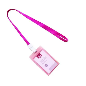 New Candy Color Plastic Badge Card Holder Pvc Cute Bus Card Cover Card Pink Exhibition Holder Certificate Students Case Wor M9J5
New Candy Color Plastic Badge Card Holder Pvc Cute Bus Card Cover Card Pink Exhibition Holder Certificate Students Case Wor M9J5