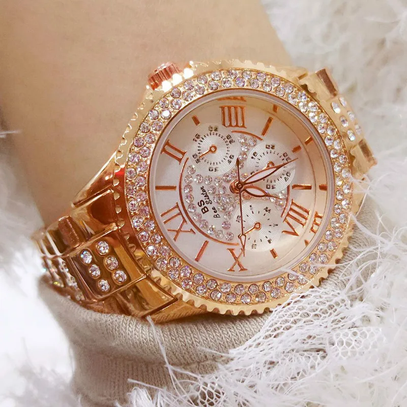 

Luxury Brand Women Watches Quartz Watches Ladies Dress Diamond Watch Girl Bracelet Watches Orologio Donna relojes para mujer