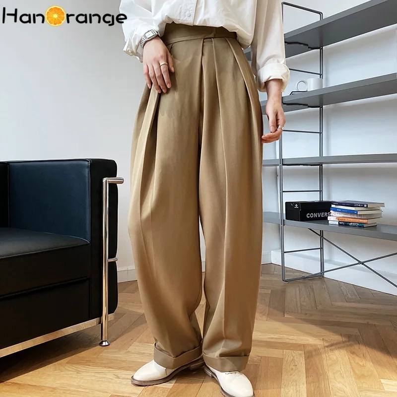 High Waist Hook Loop Suit Pants Women Spring Autumn Loose Wide Leg Mopping Pants Slanting Placket
High Waist Hook Loop Suit Pants Women Spring Autumn Loose Wide Leg Mopping Pants Slanting Placket