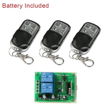 QIACHIP 433Mhz Wireless RF Switch DC 12V 2CH RF Relay Receiver Module + 433 Mhz Remote Control For DC Motor Reverse Controller
QIACHIP 433Mhz Wireless RF Switch DC 12V 2CH RF Relay Receiver Module + 433 Mhz Remote Control For DC Motor Reverse Controller