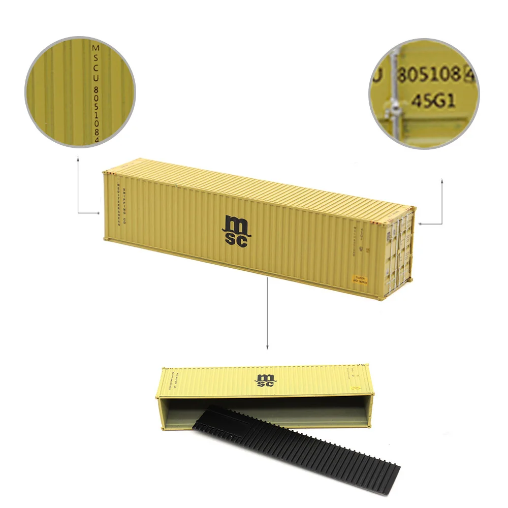 1/87 Train railway 40GP Container Model for building construction railroad scene Layout
1/87 Train railway 40GP Container Model for building construction railroad scene Layout