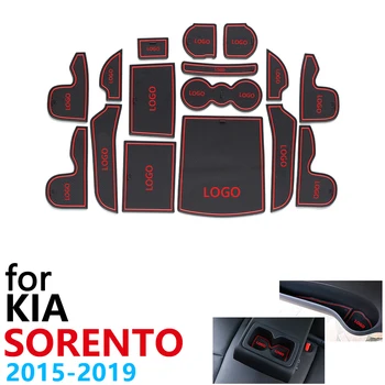 Anti-Slip Rubber Cup Cushion Door Groove Mat for KIA Sorento Sorento Prime UM MK3 2015~2019 Car Accessories mat of phone 2018
Anti-Slip Rubber Cup Cushion Door Groove Mat for KIA Sorento Sorento Prime UM MK3 2015~2019 Car Accessories mat of phone 2018
