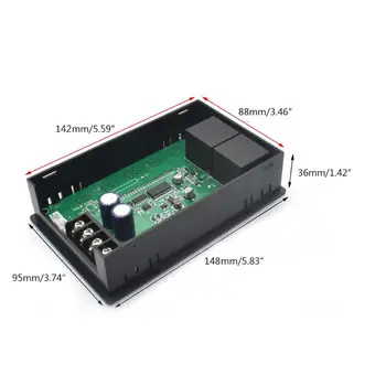 LCD Smart Digital Display60A PWM DC10-55 V Motor Speed Controller Timing Reversible 0~100% Adjustable
LCD Smart Digital Display60A PWM DC10-55 V Motor Speed Controller Timing Reversible 0~100% Adjustable