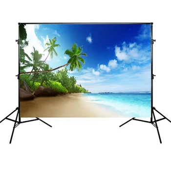 Summer Holiday Photography Background Plam Tree Sea Beach Blue Sky Backdrops for Photo Shoot Props Party Banners
Summer Holiday Photography Background Plam Tree Sea Beach Blue Sky Backdrops for Photo Shoot Props Party Banners