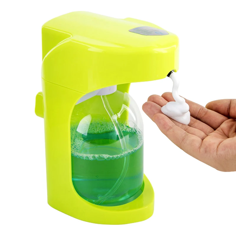 

New 500ml Automatic Foam Soap Dispenser Smart Sensor Touchless Wall Mounted Liquid Soap Dispenser For Kitchen Bathroom Sanitizer