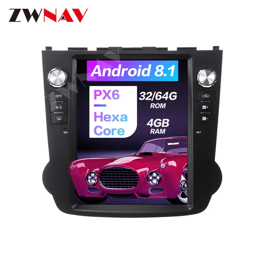 Carplay DSP Android 9 PX6 Vertical Tesla Screen Radio Car Multimedia Player Stereo GPS Navigation For Honda CRV 2006-2011
Carplay DSP Android 9 PX6 Vertical Tesla Screen Radio Car Multimedia Player Stereo GPS Navigation For Honda CRV 2006-2011