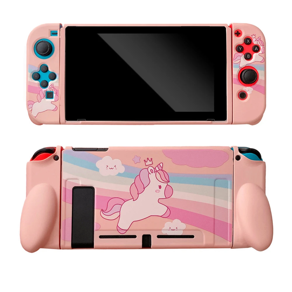 Nintend Switch Case Cute Horse Cartoon Pink Fairy League TPU Soft Cover Back Girp Shell For Nintendo Switch Joy-con Case Shell
Nintend Switch Case Cute Horse Cartoon Pink Fairy League TPU Soft Cover Back Girp Shell For Nintendo Switch Joy-con Case Shell