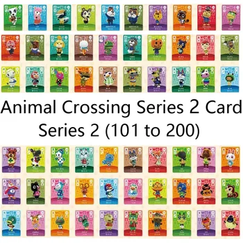 English version Animal Crossing Card Amiibo locks nfc Card Work for NS Games Series 2 (101 to 200)
English version Animal Crossing Card Amiibo locks nfc Card Work for NS Games Series 2 (101 to 200)