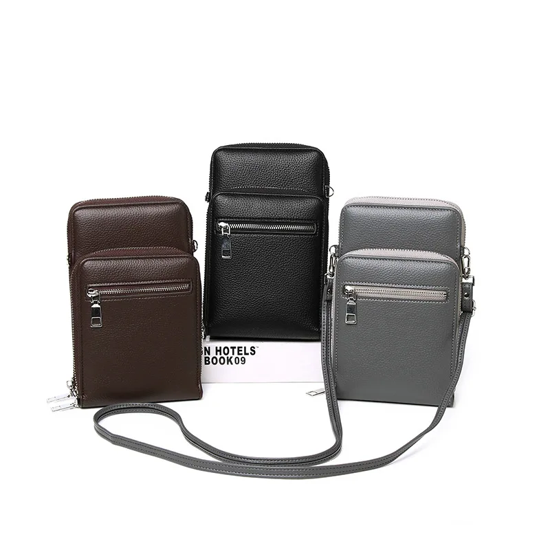 Weysfor 2021 PU Leather Shoulder Bag for Men Business Multi-Pocket Messenger Bag Mobile Phone Pouch Male Designer Crossbody Bags
Weysfor 2021 PU Leather Shoulder Bag for Men Business Multi-Pocket Messenger Bag Mobile Phone Pouch Male Designer Crossbody Bags