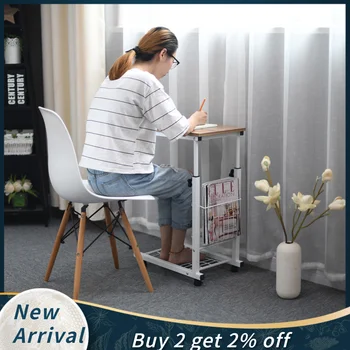Removable Coffee Tables Height Adjustable Sofa Side Table Wheel Mobile Lazy Computer Desk With Storage Basket Escritorio
Removable Coffee Tables Height Adjustable Sofa Side Table Wheel Mobile Lazy Computer Desk With Storage Basket Escritorio