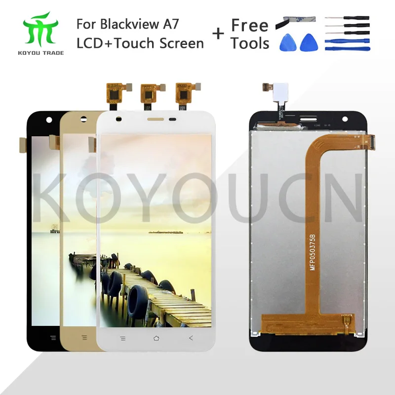 5.0'' For Blackview A7 / A7 Pro LCD Display+Touch Screen Digitizer Assembly Spare Parts+Tools For Blackview A7 A7 Pro
5.0'' For Blackview A7 / A7 Pro LCD Display+Touch Screen Digitizer Assembly Spare Parts+Tools For Blackview A7 A7 Pro