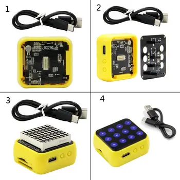 1Set T-Block ESP32 Main Chip WiFi Bluetooth Compatible Multifunction Module Development Board with Charging Cable
1Set T-Block ESP32 Main Chip WiFi Bluetooth Compatible Multifunction Module Development Board with Charging Cable