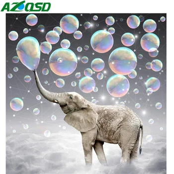 AZQSD Diamond Embroidery Elephant Cross Stitch Kits Wall Sticker 5d Diamond Painting Aiy Animal Full Square Drill Home Decor 
AZQSD Diamond Embroidery Elephant Cross Stitch Kits Wall Sticker 5d Diamond Painting Aiy Animal Full Square Drill Home Decor