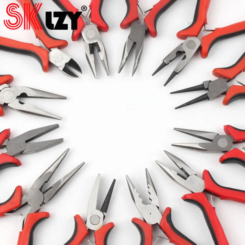1PC Multi-type Red Handle Round Nose End Cutting Jewelry Pliers Tools DIY Equipment Pliers For Jewelry Making Handcraft Repair
1PC Multi-type Red Handle Round Nose End Cutting Jewelry Pliers Tools DIY Equipment Pliers For Jewelry Making Handcraft Repair