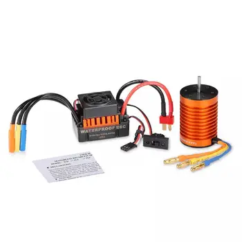 Surpass Hobby Waterproof F540 3930KV 4370KV 3300KV 3000KV Brushless Motor +45A ESC For 1/10 Rc Car Parts
Surpass Hobby Waterproof F540 3930KV 4370KV 3300KV 3000KV Brushless Motor +45A ESC For 1/10 Rc Car Parts